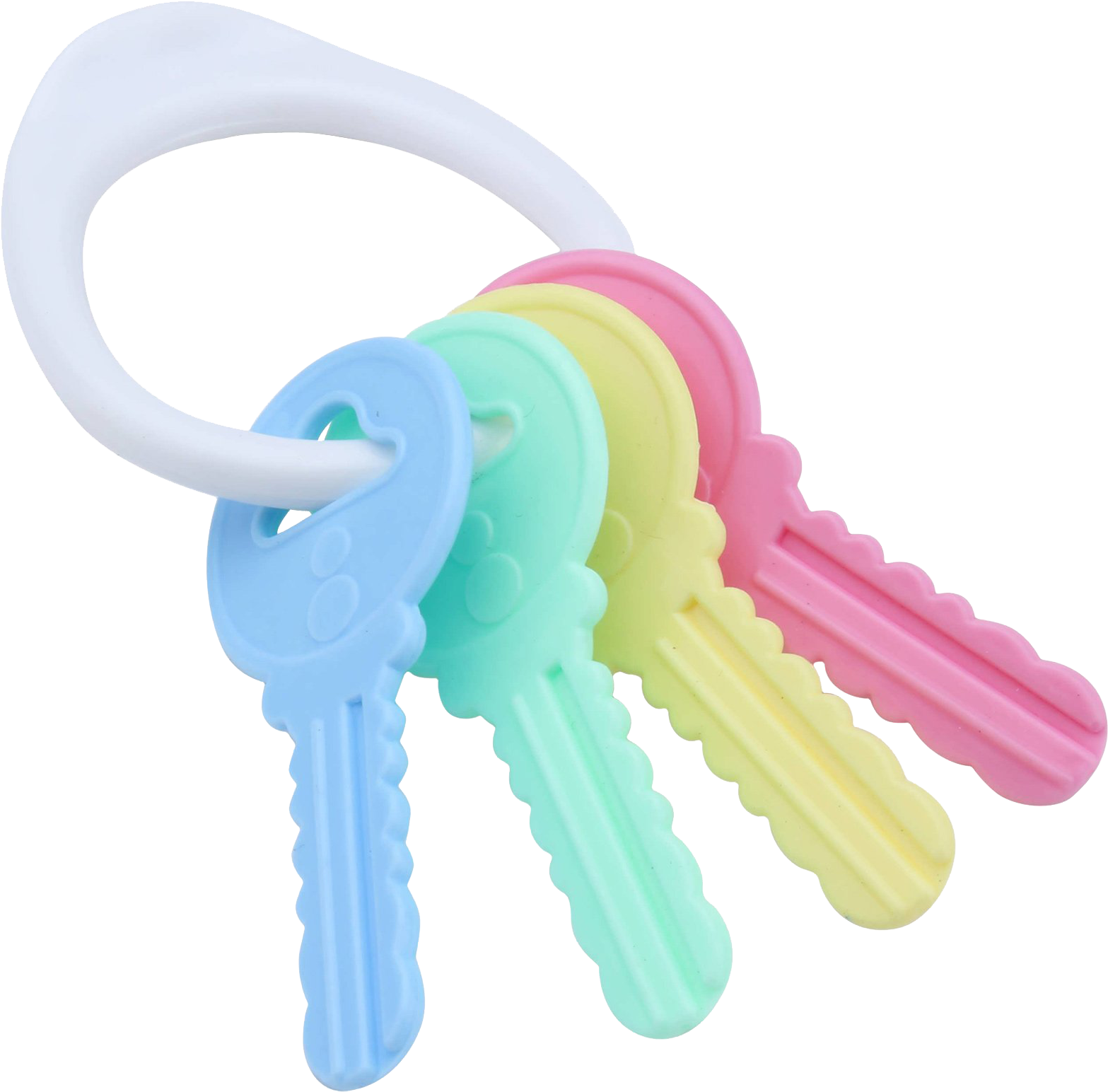 Picture of toy keys on baby tracker home page